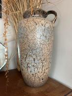 Vintage West Germany fat lava Vaas kruik 606-45, Huis en Inrichting, Woonaccessoires | Vazen, Gebruikt, Overige kleuren, Aardewerk of Porselein