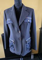 Elisabetta Franchi Blazer zwart it mt 44 eu mt 38, Maat 38/40 (M), Elisabetta Franchi, Zwart, Ophalen of Verzenden
