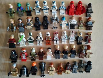 LEGO StarWars Minifigures 50 stuks (nette staat) beschikbaar voor biedingen