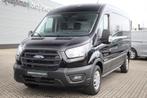 Ford Transit 350 2.0TDCI 130pk L3H2 Trend | Sync4 12" | Adap, Voorwielaandrijving, 1995 cc, 2500 kg, Zwart