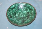 Malachiet schaal ø 19 cm, Ophalen of Verzenden