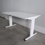Schaffenburg inbus bureau, 140x80cm , H60/89cm, BR74, Wit, -, -, In hoogte verstelbaar, Ophalen of Verzenden