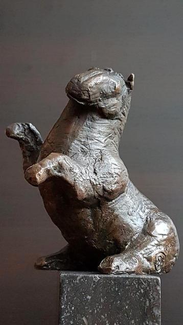 Brons beeld paard-Abstract sculpture horse bronze beschikbaar voor biedingen