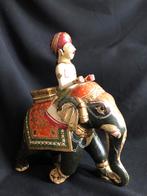 Oud houten olifant india, Antiek en Kunst, Ophalen of Verzenden