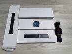 Apple Watch Series 9 45mm Midnight + 2 Bandjes, Sieraden, Tassen en Uiterlijk, Smartwatches, Afstand, Zwart, IOS, Ophalen of Verzenden