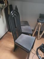 Gratis 3 stoelen - Zwart design, Gebruikt, Drie, Zwart, Design