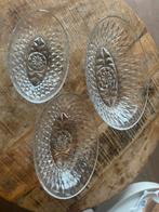 Vintage Vereco Glazen Schaaltjes - 3 Maten, Gebruikt, Schaal, Ophalen of Verzenden, Glas