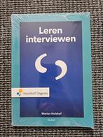 Marian Hulshof - Leren interviewen, Ophalen of Verzenden, Nieuw, Marian Hulshof