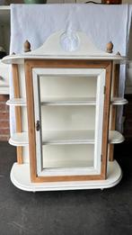 Vitrine kastje upcycled, Zo goed als nieuw, Minder dan 100 cm, 25 tot 50 cm, Overige houtsoorten