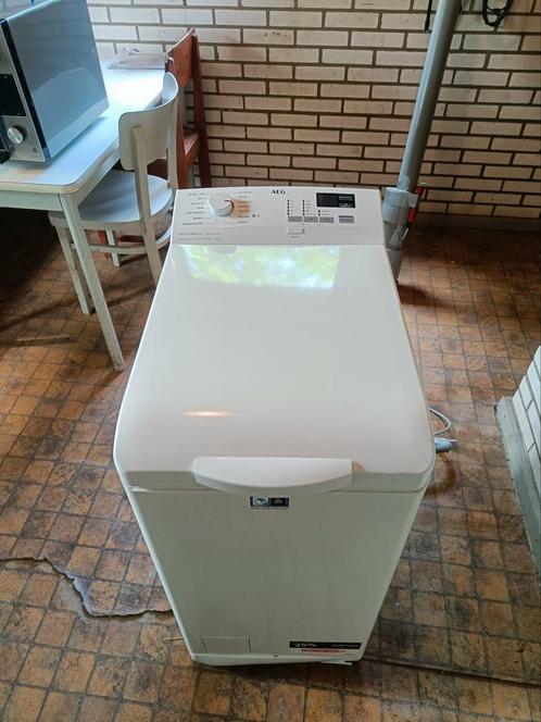 AEG L6TBN62K wasmachine Bovenbelading, Witgoed en Apparatuur, Wasmachines, Zo goed als nieuw, Bovenlader, 4 tot 6 kg, 85 tot 90 cm