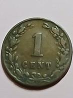 Cent 1880 1883 1939, Ophalen of Verzenden, Koning Willem III, 1 cent, Losse munt