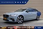 Volvo V90 T6 Recharge AWD Ultimate Dark | Luchtvering | Pano, Auto's, Volvo, 4 cilinders, 125 km/l, Te koop, 19 kWh