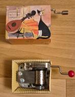 2 stuks muziekdozen/draaimuzek., Antiek en Kunst, Ophalen of Verzenden