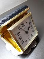 Europa reiswekker 2 jewels  Germany zwart vintage, Ophalen of Verzenden