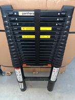 Panthera Telescoopladder 5,2m (#18), Doe-het-zelf en Verbouw, Ladders en Trappen, Ophalen, Gebruikt, Ladder, Opvouwbaar of Inschuifbaar