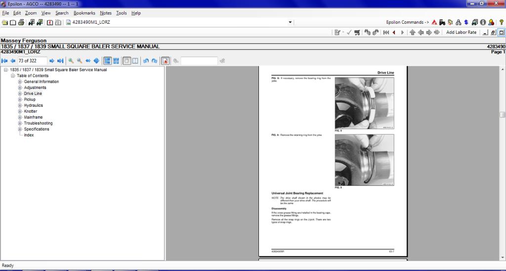 MASSEY FERGUSON Europa onderdelencatalogus [03.2015], Ophalen of Verzenden