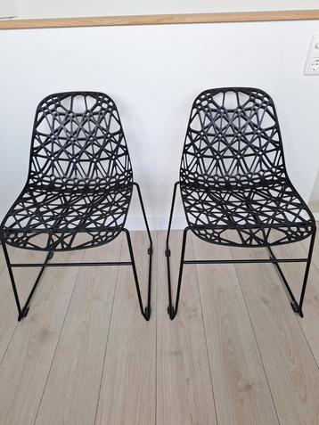 Crassevig Nett stoelen - zwart - nette staat beschikbaar voor biedingen