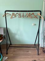 IKEA TURBO klerenrek zwart - clothes rack black, Kleding | Dames, Kledingrekken, Ophalen, Zo goed als nieuw