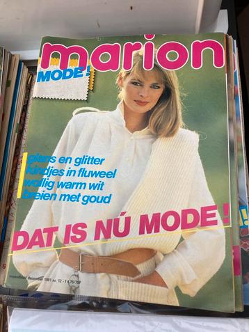 Vintage Marion Mode  jaargang 1981 beschikbaar voor biedingen