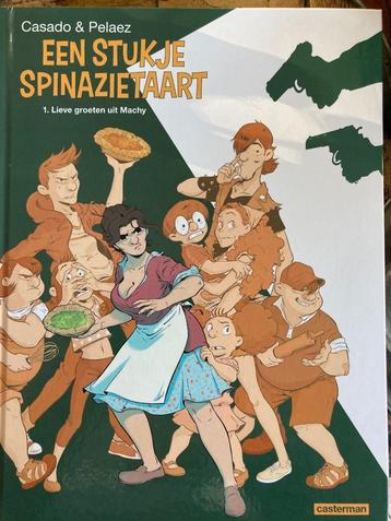 Een Stukje Spinazietaart HC 1 (Casado & Pelaez, Casterman) beschikbaar voor biedingen