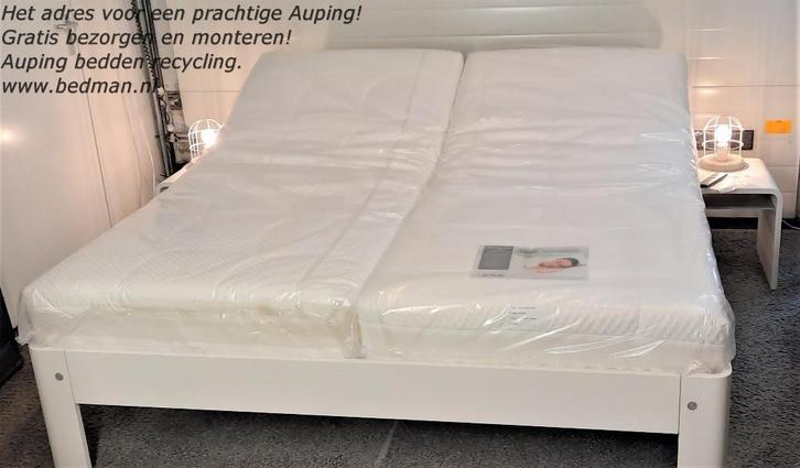 Prachtige Auping Auronde 1500! Gratis bezorgen en monteren!, Huis en Inrichting, Slaapkamer | Bedden, Zo goed als nieuw, Tweepersoons
