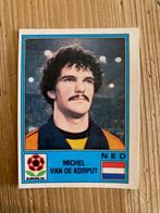 Panini Euro 1980 Michel van de Korput, Ophalen of Verzenden, Nieuw, Sticker