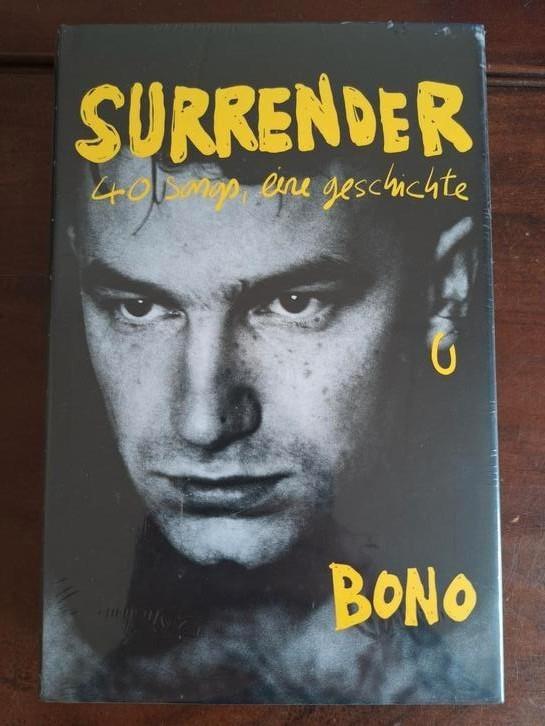 Surrender, 40 songs door Bono) Duitse versie! Nieuw in verp., Boeken, Overige Boeken, Nieuw, Ophalen of Verzenden