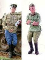 Alpine 35007 WW2 Russian Tank Crew Set (2 figures) 1/35, Ophalen of Verzenden, Nieuw, 1:35 tot 1:50