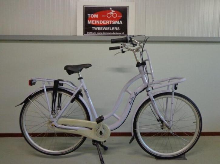 Sparta Lola-Jo 3 versn. met Rollerbrake (en I-brake) met kab, Fietsen en Brommers, Fietsen | Dames | Damesfietsen, Gebruikt, Sparta