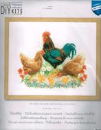 Cado vervaco borduurpakket, haan, kip en kuikens 173, Ophalen of Verzenden, Nieuw, Handborduren, Borduurpakket