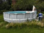 ZWEMBAD 610 cm/130 hoog. Incl. Zandfilter + pomp, Gebruikt, Rond, 300 cm of meer, Ophalen