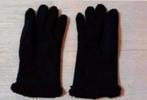 NIEUWE ZWARTE GEWATEERDE DAMES/TIENER HANDSCHOENEN MAAT S/M, Ophalen of Verzenden, Nieuw, Maat 36 (S), Handschoenen