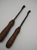 Set van twee antieke burijnen/gutsen, Ophalen of Verzenden