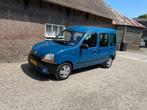 Renault Kangoo 1.4 RN AUT 2000 Blauw invaliden auto, Auto's, Origineel Nederlands, Te koop, 5 stoelen, Benzine