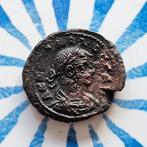 Oude Romeinse munt zeldzame tetradrachme keizer Tacitus 275, Ophalen of Verzenden, Overige landen, Losse munt, Zilver