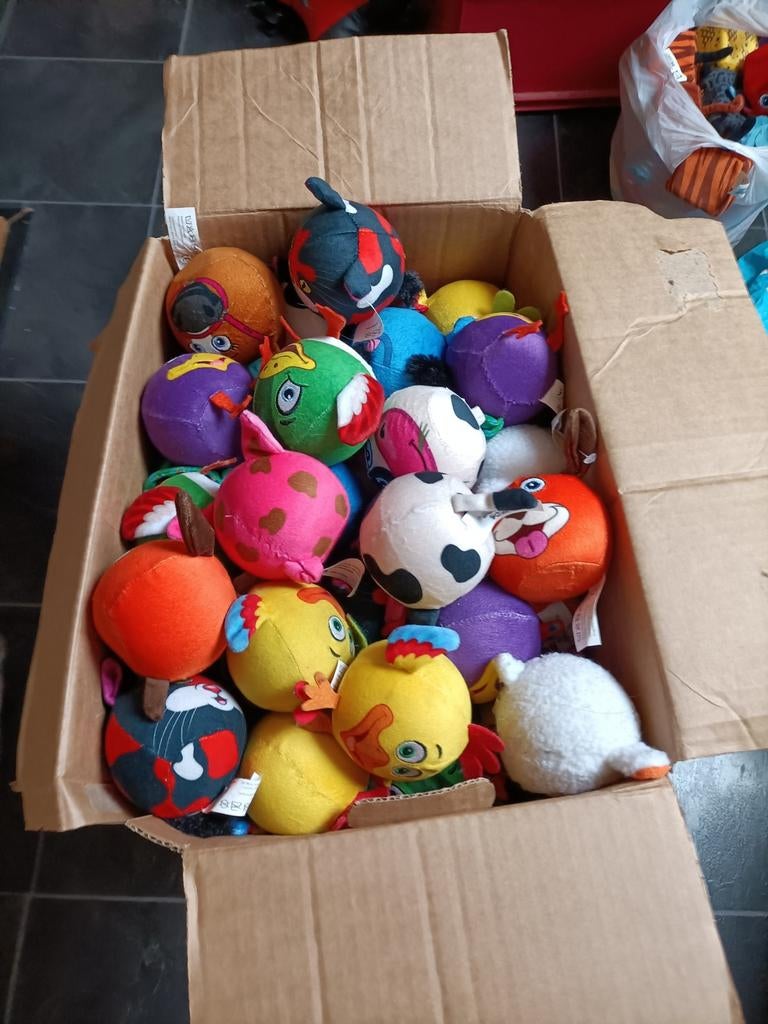 Doos vol boerderij mini's Lidl knuffels. Veel mini's., Ophalen of Verzenden, Zo goed als nieuw, Overige typen