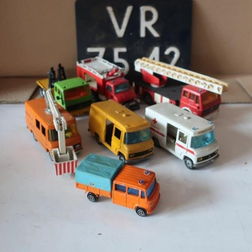 Mercedes Benz vrachtwagens & bussen o.a. SIKU PARTIJ PRIJS, Hobby en Vrije tijd, Modelauto's | 1:50, Gebruikt, Bus of Vrachtwagen