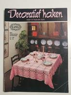 Decoratief haken retro patronen kleedje sprei, Patroon of Boek, Gebruikt, Ophalen of Verzenden, Haken