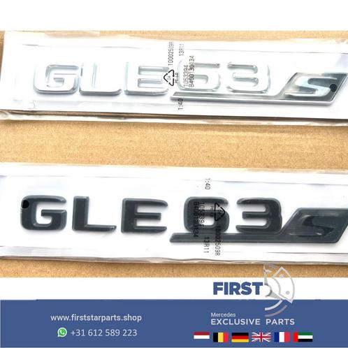 W166 C292 W167 GLE63s AMG LOGO GLE 63 S LETTERS ZWART of CHR, Auto-onderdelen, Carrosserie en Plaatwerk, Mercedes-Benz, Achter