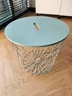 IKEA Kvistbro tafel blauw turquoise kleur, Ophalen of Verzenden, Zo goed als nieuw, Rechthoekig