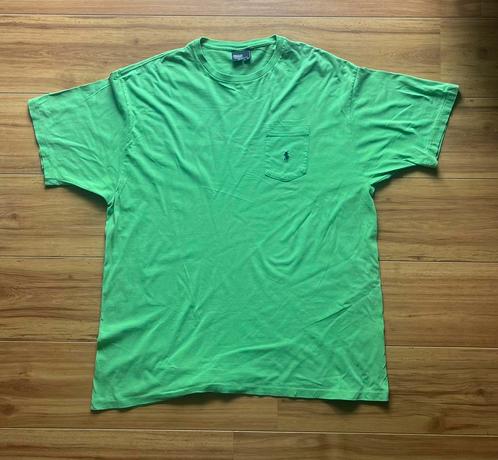 Ralph lauren groen t-shirt, Kleding | Heren, T-shirts, Zo goed als nieuw, Maat 56/58 (XL), Groen, Ophalen of Verzenden
