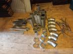 Zink uitlopen bochten tin, Ophalen of Verzenden, 100 tot 250 mm