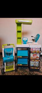 Supermarkt met wagentje en accessoires, Ophalen of Verzenden, Gebruikt, Jongen of Meisje