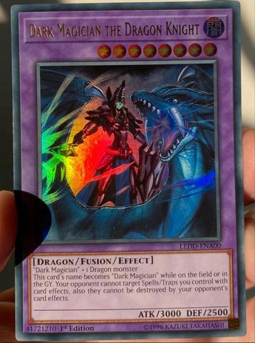 Yu-Gi-Oh! Dark Magician the Dragon Knight LEDD 1st ! beschikbaar voor biedingen