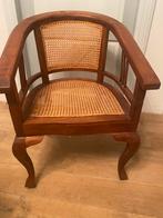 Prachtige Koloniale stoel., Huis en Inrichting, Stoelen, Ophalen, Gebruikt, Bruin, Koloniaal