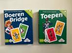 2 leuke kaartspellen voor kinderen, Boeren Bridge en Toepen, Ophalen of Verzenden, Zo goed als nieuw