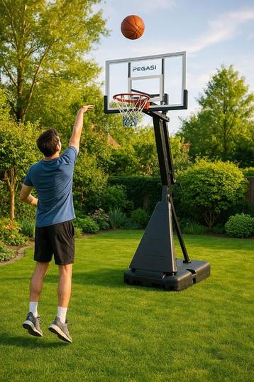 Div. basketbalpaal of basketbalbord beschikbaar voor biedingen