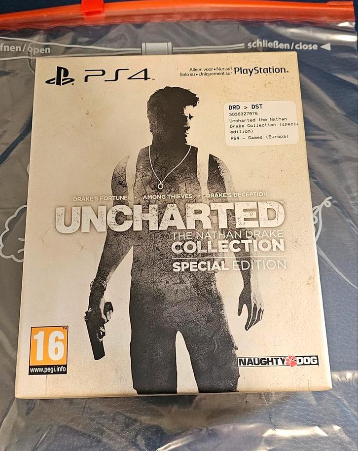 Uncharted The Nathan Drake Collection Special Edition (PS4), Spelcomputers en Games, Games | Sony PlayStation 4, Nieuw, Avontuur en Actie