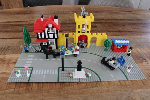 LEGO, Townsquare – Castle Scene, setnr. 1592, Kinderen en Baby's, Speelgoed | Duplo en Lego, Gebruikt, Lego, Complete set, Ophalen of Verzenden