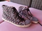 Francesco Milano sneakers met spikes mt 40, Ophalen of Verzenden, Grijs, Francesco Milano, Sneakers of Gympen